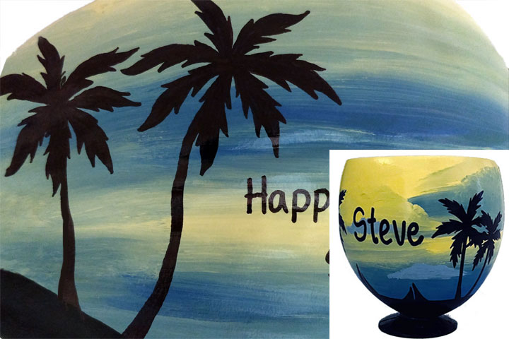 hand painted birthday gifts